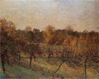 Pissarro, Camille - Sunset at Eragny